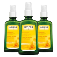 3X WELEDA Calendula Massageolie 100 ml