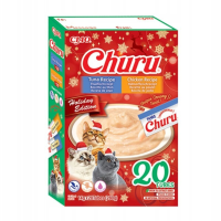 Ciao Kattenvoer Nat Churu Puree Christmas Varieties 20x14 gr