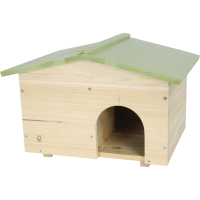 Boon Egelhuis Hout Groen Dak 40x32x26cm