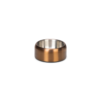Designed by Lotte RVS Voerbak Noar Koper 15 cm