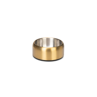 Designed by Lotte RVS Voerbak Noar Goud 15 cm