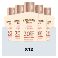12X Hawaiian Tropic Glowing Protection Lotion SPF 30 75 ml