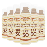6X Hawaiian Tropic Hydrating Protection Mist SPF 30 Scalp & Hairline 60 ml
