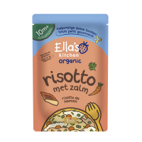 Ella's Kitchen Biologisch Maaltijdzakje 10+m Risotto met zalm 190 gr