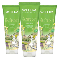 3X WELEDA Citrus Douchecrème Refresh 200 ml