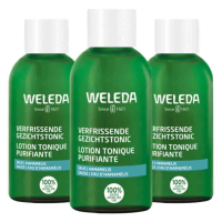 3X WELEDA Hamamelis Verfrissende Gezichtstonic 150 ml