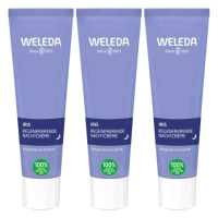 3X WELEDA Iris Regenererende Nachtcrème 30 ml