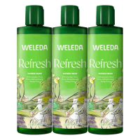 3X WELEDA Citrus Douchecrème Refresh 400 ml