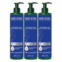 3X WELEDA Blauwe Gentiaan & Edelweiss Bodylotion 250 ml
