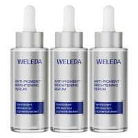 3X WELEDA Blauwe Gentiaan & Edelweiss Anti Pigment Brightening Serum 30 ml