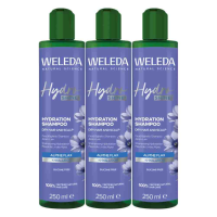 3X WELEDA Hydro Shine Shampoo 250 ml