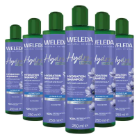 6X WELEDA Hydro Shine Shampoo 250 ml