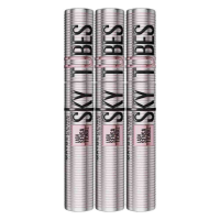 3X Maybelline Lash Sensational Sky Tubes Mascara Black 7,2 ml