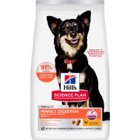 Hill's Science Plan Hondenvoer Droog Adult Perfect Digestion Small & Mini Kip   Rijst 3 kg