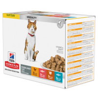 Hill's Science Plan Kattenvoer Nat Adult Sterilised Multipack 12 x 85 gr
