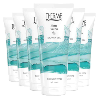 6X Therme Finn Sauna Shower Gel 200 ml