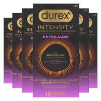 6X Durex Condooms Intensity Extra Lube 10 stuks