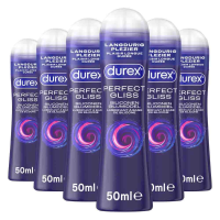 6X Durex Glijmiddel Perfect Gliss 50 ml