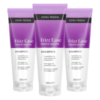 3X John Frieda Frizz Ease Infinite Smooth Shampoo 250 ml