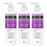 3X John Frieda Frizz Ease Infinite Smooth Blow Out Spray 200 ml