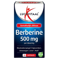 2+2 Gratis: Lucovitaal Berberine Puur 500 mg 30 capsules