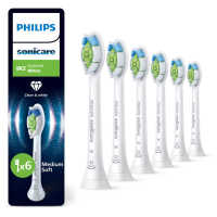 Philips Sonicare Opzetborstels W2 Optimal White Wit HX6066/87 6 stuks