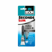 Bison Seconde Lijm Vloeibaar Control 3 gr