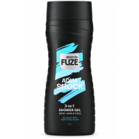 12X Body X Fuze Douchegel 3in1 Aqua Shock 300 ml