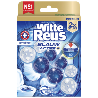 Witte Reus Toiletblok Blauw Actief Hygiene 2 stuks