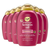 6X OGX Keratin Oil Conditioner 385 ml