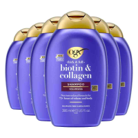 6X OGX Biotin & Collagen Shampoo 385 ml