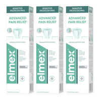 3X Elmex Tandpasta Sensitive Professional 75 ml