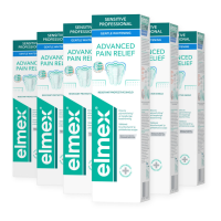 6X Elmex Tandpasta Sensitive Professional Gentle Whitening 75 ml