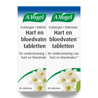 2X A.Vogel Crataegus Hart en Bloedvaten Tabletten 80 stuks
