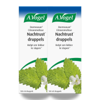 2X A.Vogel Dormeasan Nachtrust Citroenmelisse Druppels 100 ml