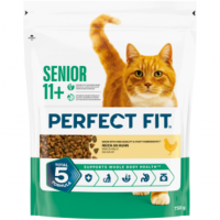 6X Perfect Fit Droogvoer Senior 11+ Kip 750 gr