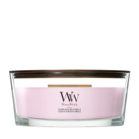 2E halve prijs: WoodWick Cherry Blossom & Vanilla Ellipse Candle Roze