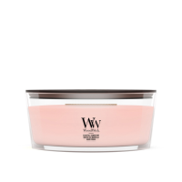 2E halve prijs: WoodWick Coastal Sunberry Ellipse Candle Roze