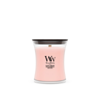 2E halve prijs: WoodWick Coastal Sunberry Medium Candle Roze
