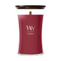 4X WoodWick Spiced Blackberry Large Candle Paars