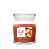 2E halve prijs: Yankee Candle Sugared Cinnamon Apple Medium Jar Bruin