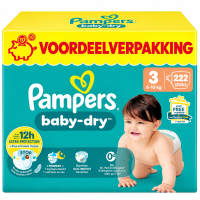 3X Pampers Baby Dry Luiers Maat 3 (6 10 kg) 74 stuks