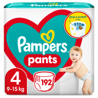 4X Pampers Active Baby Luierbroekjes Maat 4 (9 15kg) 48 stuks