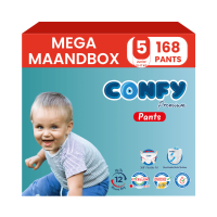 8X Confy Premium Luierbroekjes Maat 5 Junior 11 18kg 24 stuks