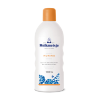 Melkmeisje Bad en Douche Crème Honing 1000 ml