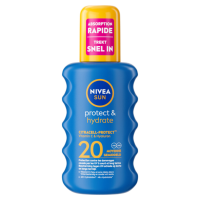3X NIVEA Sun Protect & Hydrate Zonnebrand SPF 20 200 ml