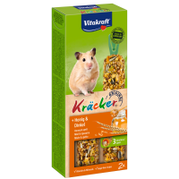 Vitakraft Hamster Kracker Honing   Spelt 2 stuks