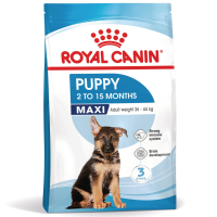 4X Royal Canin Hondenvoer Droog Maxi Puppy 4 kg