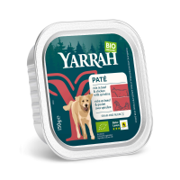 Yarrah Bio Hondenvoer Paté Rund & Kip 150 gr