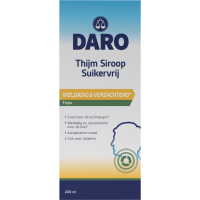 Daro Thijmsiroop Suikervrij 200 ml